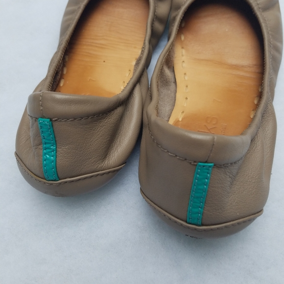 TIEKS taupe ballet flats - Picture 5 of 14